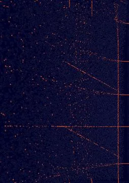 Abstract background for design in dark blue and orange colors, lines Stock Illustration