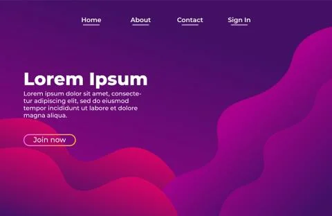 Abstract background design with dynamic wavy shapes. Stock Illustration