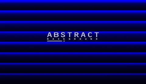 Abstract background design featuring dark blue glowing horizontal lines and Stock Illustration