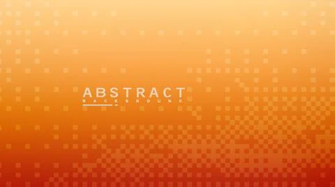 Abstract background design featuring smooth orange gradients and geometric Stock Illustration