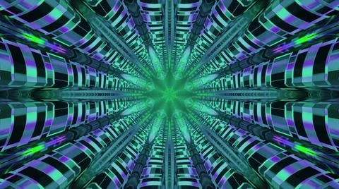 Abstract background design with futuristic patterns and cool lights Stock Illustration