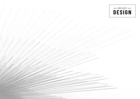 Abstract background design. Grey gradient geometric lines and light effect Illustrazione stock