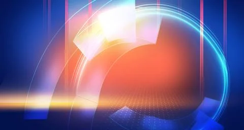 Abstract background design illustration concept concept series Stock Illustration