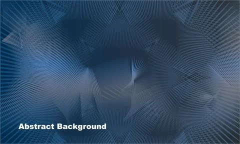 Abstract background design with line art wave effect on ash color Stock Illustration