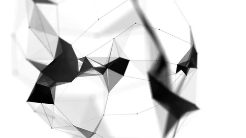 Abstract background design with moving lines Video stock 120021559
