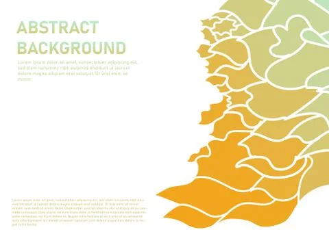 Abstract background design. Multipurpose template for social media post, banner, Illustrazione stock