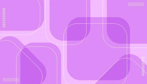 Abstract background design with purple rounded. Abstract background with sq.. Stock Illustration