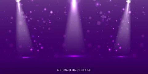 Abstract background design in the spotlight and ornaments Stock Illustration