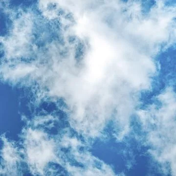 Abstract background, design template with copy space. Saturated blue sky with 스톡 사진