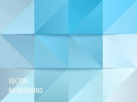 Abstract background design, vector elements for graphic template. Colourful blue Stock Illustration
