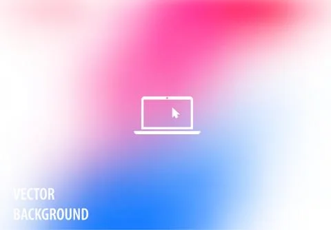 Abstract background design, vector elements for graphic template. Colourful red Stock Illustration