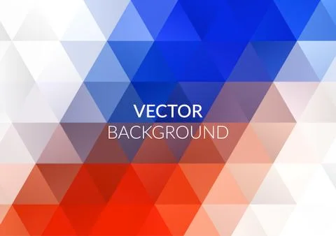 Abstract background design, vector elements for graphic template. Colourful red Illustrazione stock