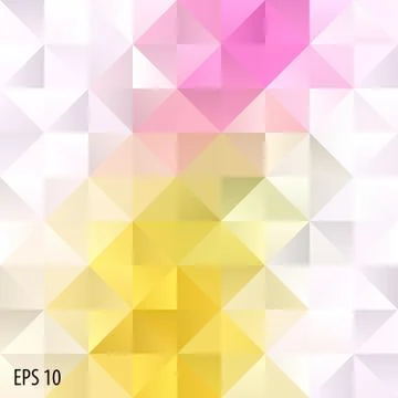 Abstract background design, vector polygonalelements for graphic template Stock Illustration