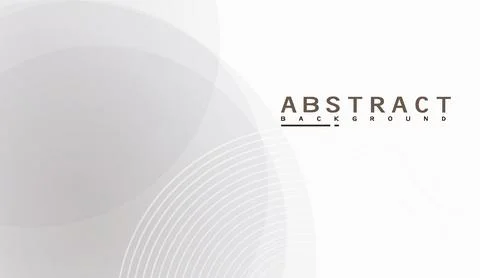 Abstract background design with white and gray geometric shapes and subtle Stock Illustration
