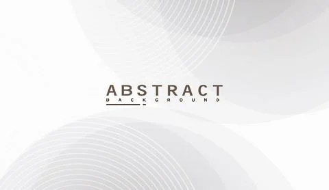 Abstract background design with white and gray geometric shapes and subtle Stock Illustration
