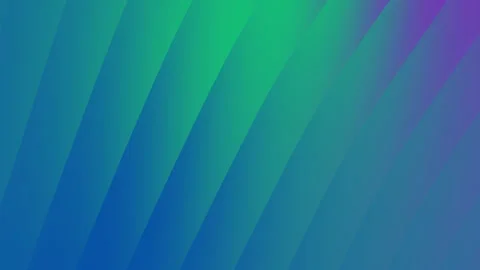 Abstract background with diagonal green purple and blue gradients Stock Footage 318186343
