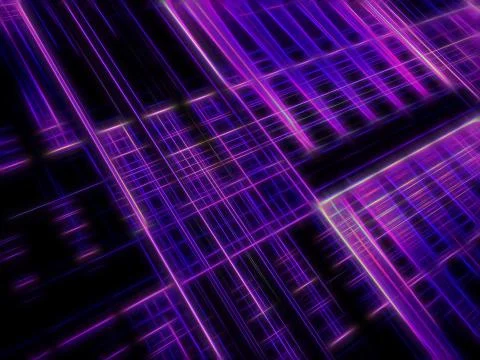 Abstract background with diagonal grid - digitally generated image Stock Illustration
