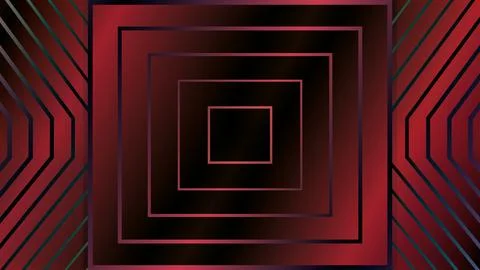 Abstract background with a diamond shape in red, green an, Stock Illustration