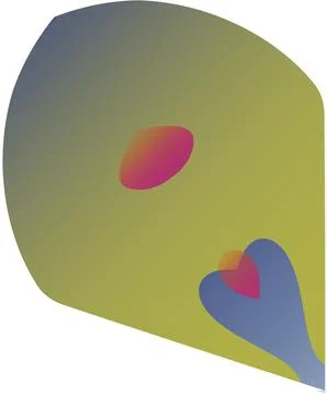 Abstract background with different colours and elements 库存插图