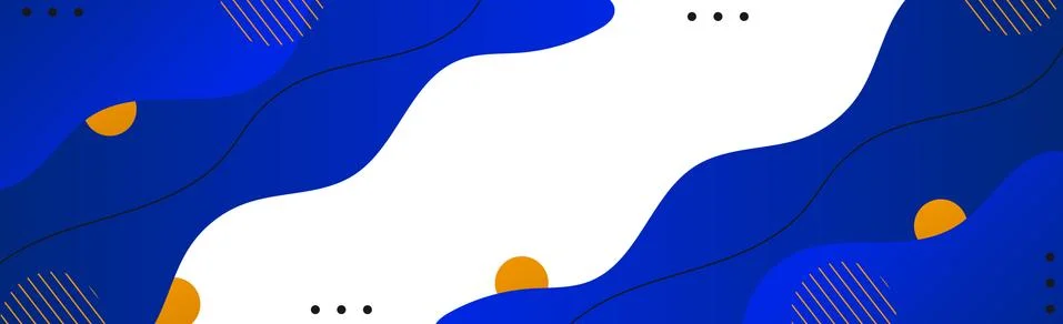 Abstract background with different geometric shapes - illustration Stock Illustration