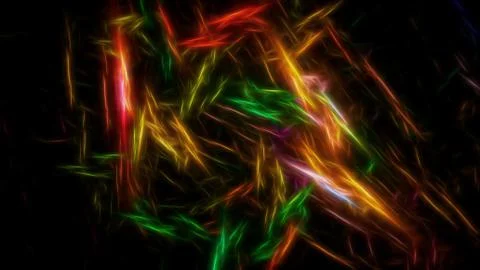 Abstract background of different glowing colors Stock Illustration