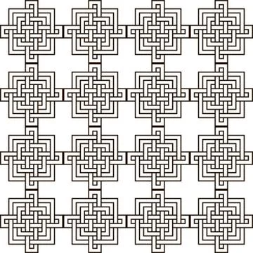 Abstract background with different patterns for fabrics, decoration and other Stock Illustration