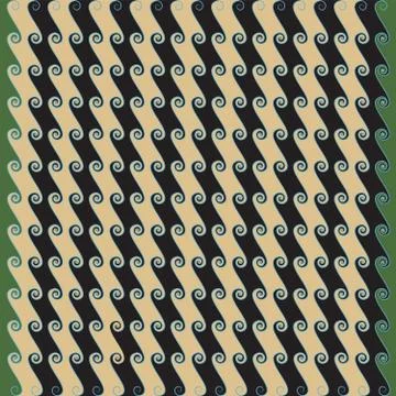 Abstract background with different patterns for fabrics, decoration and other Stock Illustration