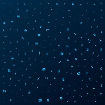 Abstract background from different programming symbols. Hi-tech and program.. Illustration