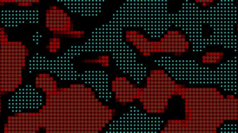 Abstract Background Digital Camouflage With Dots Version C21 Stock Footage 127593031