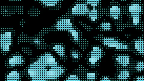 Abstract Background Digital Camouflage With Dots Version C20 Stock Footage 127593095