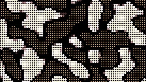 Abstract Background Digital Camouflage With Dots Version C22 Stock Footage 127593103