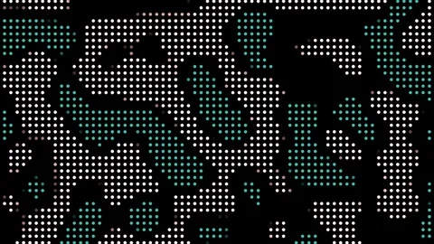 Abstract Background Digital Camouflage With Dots Version C24 Stock Footage 127597663