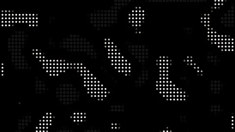 Abstract Background Digital Camouflage With Dots Version C30 Stock Footage 127600889