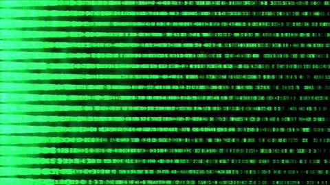 Abstract background, digital data, green matrix イラスト素材