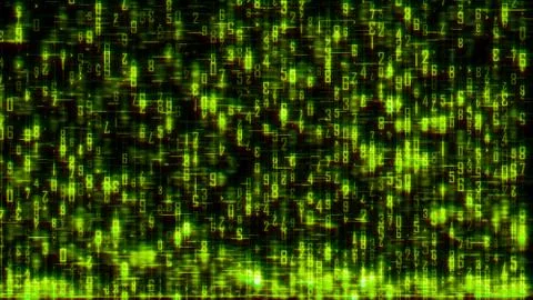 Abstract background, digital data matrix Illustrazione stock
