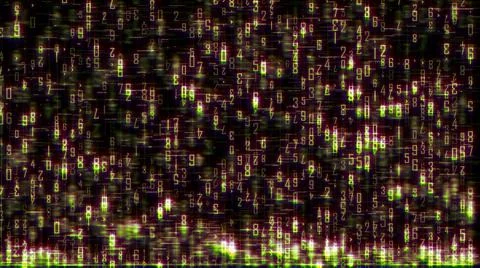 Abstract background, digital data matrix 스톡 일러스트