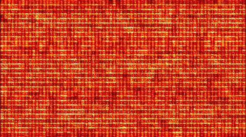 Abstract background, digital data matrix Stock Illustration