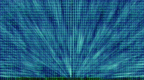 Abstract background, digital data matrix Stock Illustration