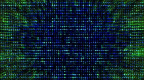 Abstract background, digital data matrix Stockillustratie