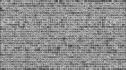 Abstract background, digital data matrix Stock Illustration