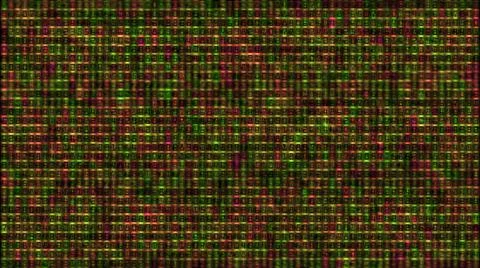 Abstract background, digital data matrix Stock Illustration