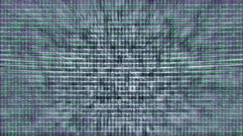 Abstract background, digital data matrix イラスト素材