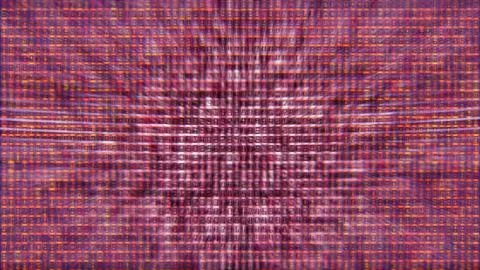 Abstract background, digital data matrix Stock Illustration