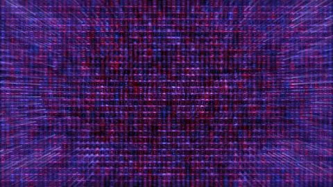 Abstract background, digital data matrix Stock Illustration