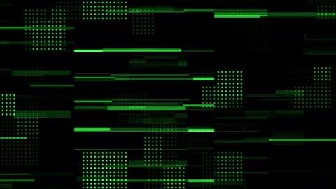 Abstract background with digital data technology graphic grid seamless loop.. Stock Footage 290073120