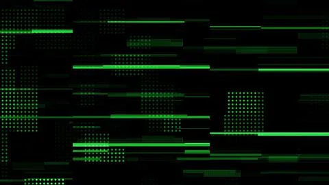 Abstract background with digital data technology graphic grid seamless loop.. Stock Illustration