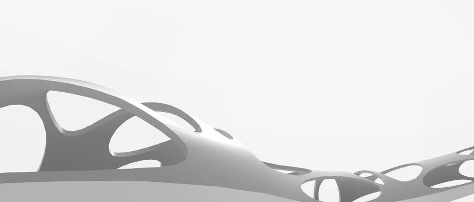 Abstract Background. Digital Geometric Shape curve and Technology parametric Stock-Illustration