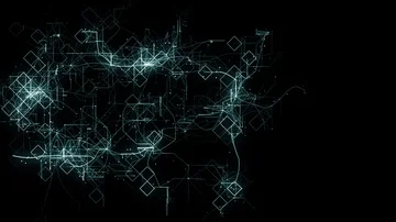 Abstract background with digital growth Stock Footage 85632116