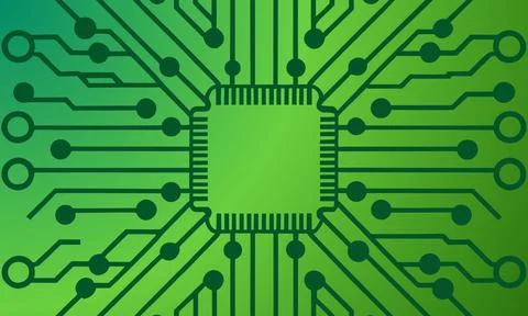Abstract background, digital technology background, gradient background Stockillustratie
