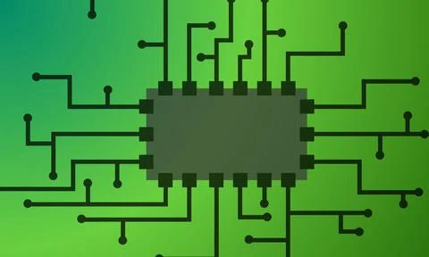 Abstract background, digital technology background, gradient background Stockillustratie